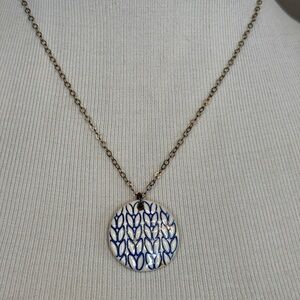 Jennie the Potter Knitting necklace